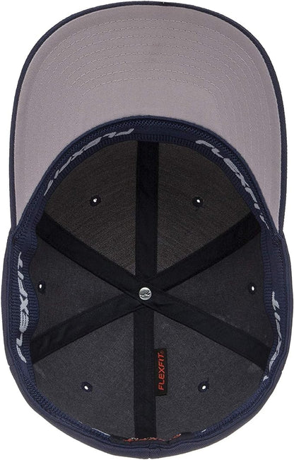 Flexfit Men's Wooly Combed Twill Fitted Baseball Cap